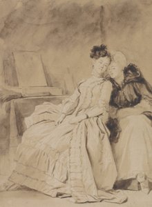 親密な会話 作： Jean Honore Fragonard